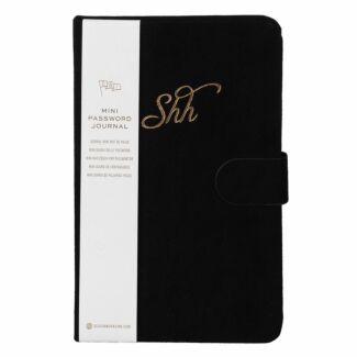 ‘Shh’ Mini Password Journal