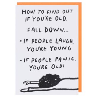 Cuckoo ‘Find Out if You’re Old’ Birthday Card