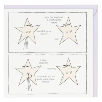 G Mosley ‘Shooting Star’ Greetings Card
