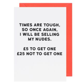 Holy Flaps 'Nudes' Greetings Card