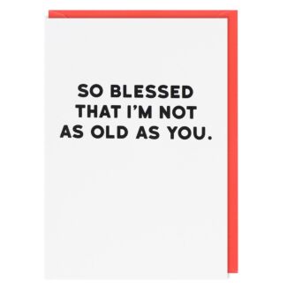 Holy Flaps ‘Blessed’ Greetings Card