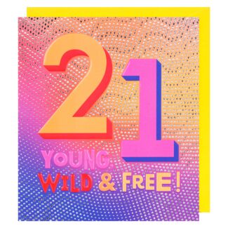 Ping 21st Birthday Card