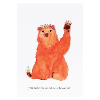 Zeppelinmoon ‘Beautiful’ Greetings Card