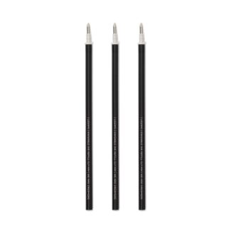 Set of 3 Black Ink Erasable Gel Pen Refills