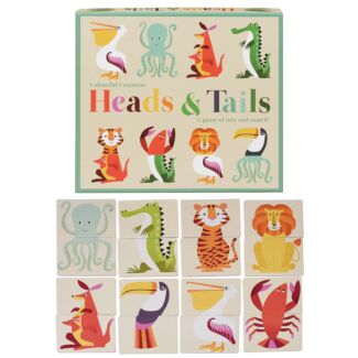 Colourful Creatures Heads & Tails Game