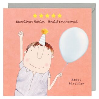 Five Star Uncle Birthday Card