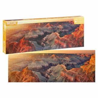 Grand Canyon at Sunset 1000 Piece Panoramic Jigsaw Puzzle