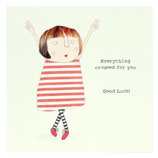 ‘Everything Crossed’ Greetings Card