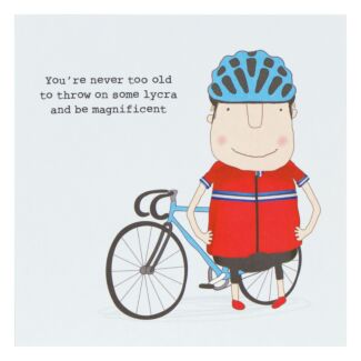 Lycra Greetings Card