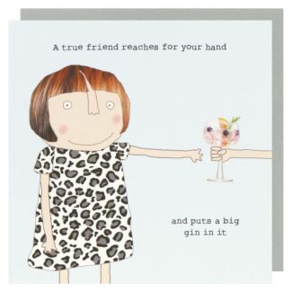 True Friend Greetings Card