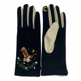 Secret Garden Owl Gloves