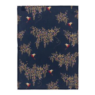 Chelsea Navy Birds Tea Towel
