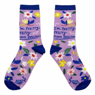 Small Talk ‘Pretty Damn Brilliant’ Socks