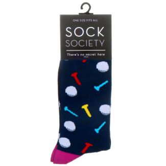 Navy Golf Socks