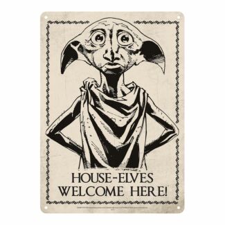 Dobby Metal Wall Sign