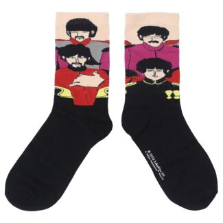 The Beatles Yellow Submarine Faces Socks