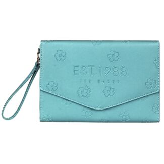 LISAR Floral Saffiano Pouch Bag