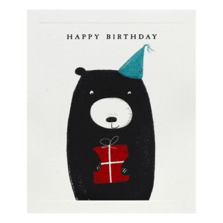 ‘Bear & Present’ Birthday Card