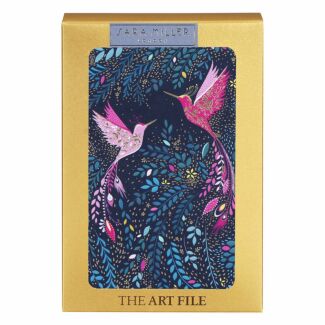 Hummingbirds Floral Sprig Set of 10 Notecards
