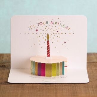 Birthday Cake 3D Card