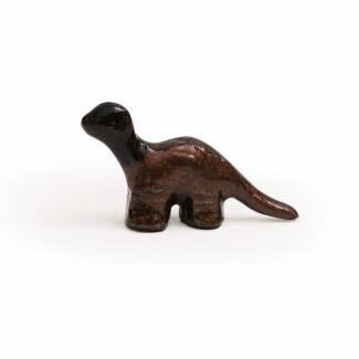 Aluminark Brushed Brown Mini Nessie Dinosaur