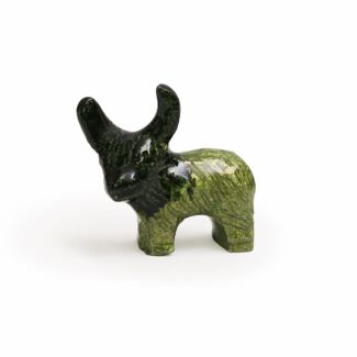 Aluminark Brushed Green Mini Highland Cow