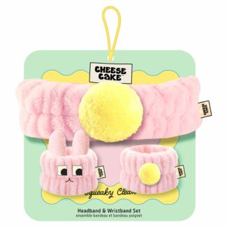Bunny Headband & Wristband Beauty Set