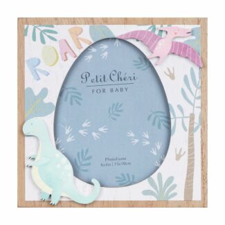 Petit Cheri Dinosaur Egg 4x6 Photo Frame