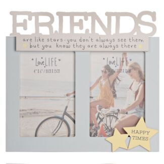 Love Life ‘Friends’ Double Photo Frame