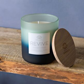 Serenity ‘Revive’ Orange Blossom, Jasmine & Saffron 270g Glass Candle
