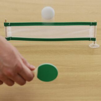 Worlds Smallest Table Tennis Set