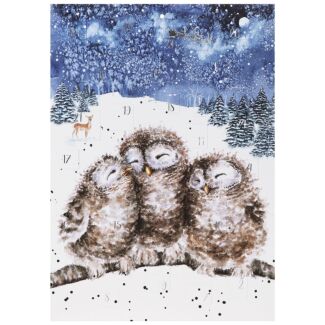 ‘Following Yonder Star’ Owls Advent Calendar 