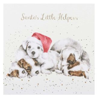 ‘Santa’s Little Helpers’ Dogs Christmas Card