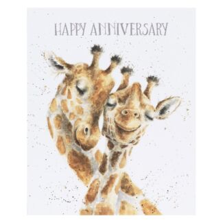 ‘Be-long Together’ Giraffe Anniversary Card