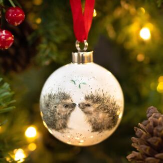 Hedgehugs Hedgehog Christmas Bauble