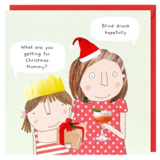 ‘Blind Drunk’ Christmas Card