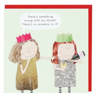 ‘No Prosecco’ Christmas Card