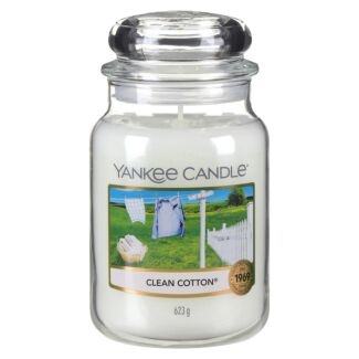 Clean Cotton Large Jar Candle