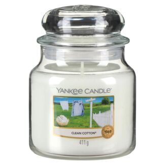 Clean Cotton Medium Jar Candle