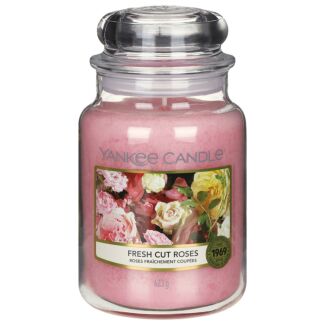 Fresh Cut Roses Large Jar Candle