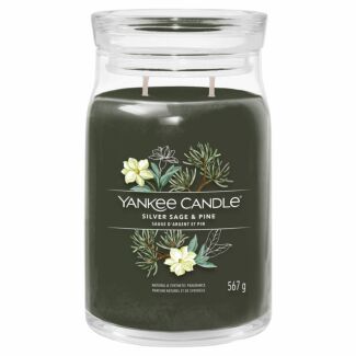 Silver Sage & Pine Signature Large Jar Candle