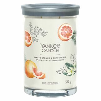 White Spruce & Grapefruit Signature Large Tumbler Candle