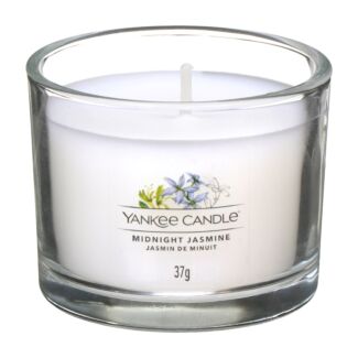 Midnight Jasmine Single Signature Filled Votive