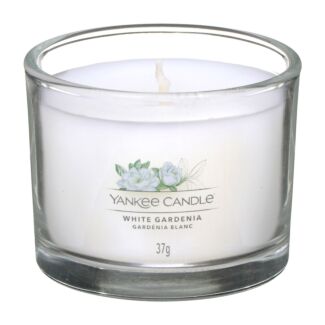 White Gardenia Single Signature Filled Votive