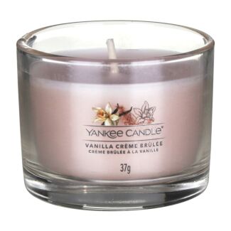 Vanilla Creme Brulee Single Signature Filled Votive