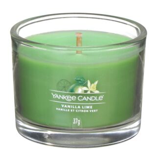 Vanilla Lime Single Signature Filled Votive
