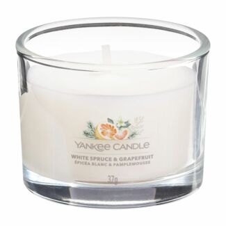 White Spruce & Grapefruit Single Signature Filled Votive