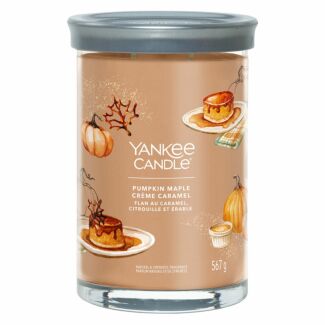 Pumpkin Maple Creme Caramel Signature Large Tumbler Candle