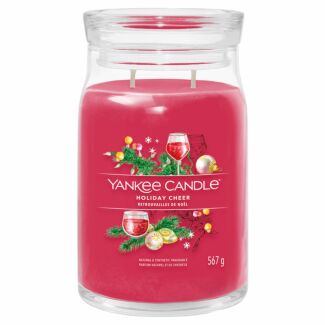 Holiday Cheer Signature Large Jar Candle