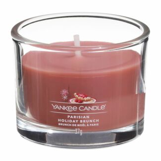Parisian Holiday Brunch Single Signature Filled Votive